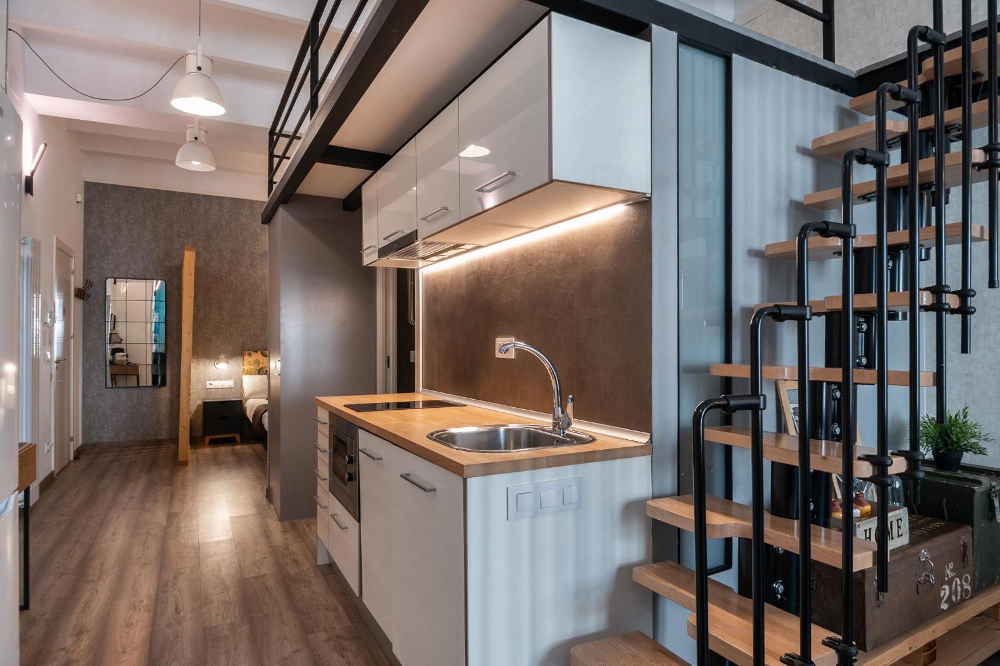 Beautiful Renovated Loft Minutes From The Beach Barcelona Eksteriør billede