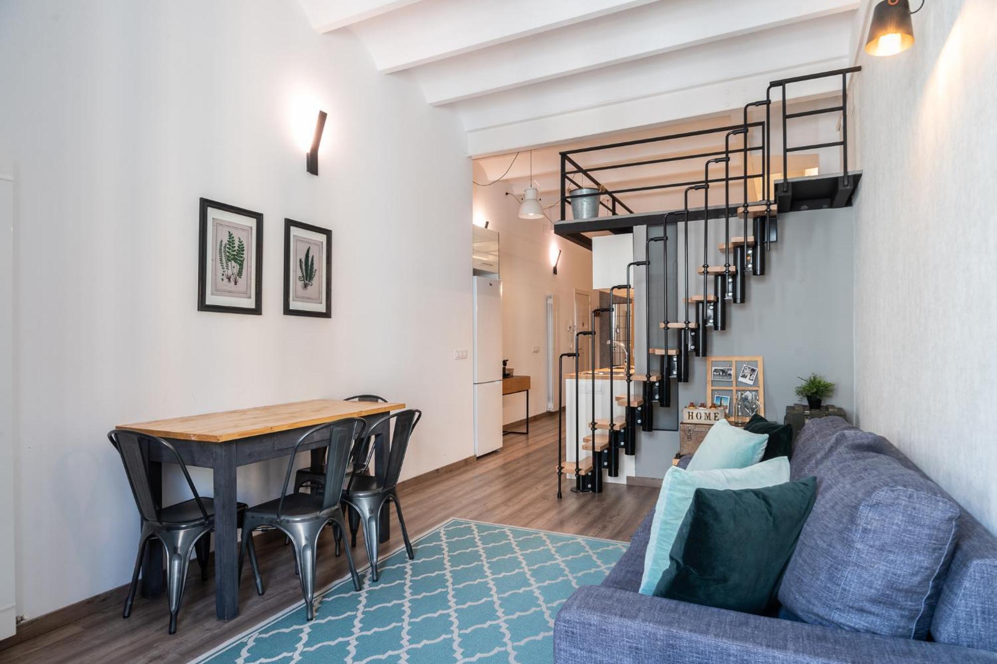 Beautiful Renovated Loft Minutes From The Beach Barcelona Eksteriør billede